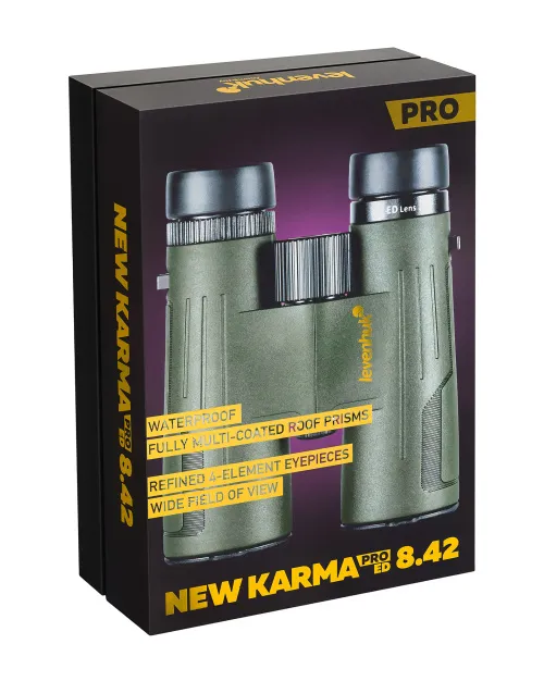 картинка бинокъл Levenhuk New Karma PRO ED 8x42,  13