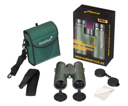 изображение бинокъл Levenhuk New Karma PRO ED 12x42,  4