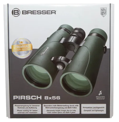 фотография бинокъл Bresser Pirsch 8x56,  13