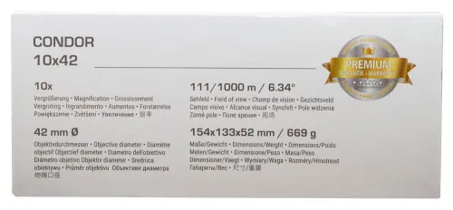 снимка бинокъл Bresser Condor UR 10x42,  15