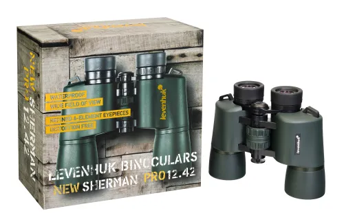 снимка бинокъл Levenhuk New Sherman PRO 12x42,  5