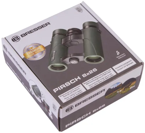картина бинокъл Bresser Pirsch 8x26,  11