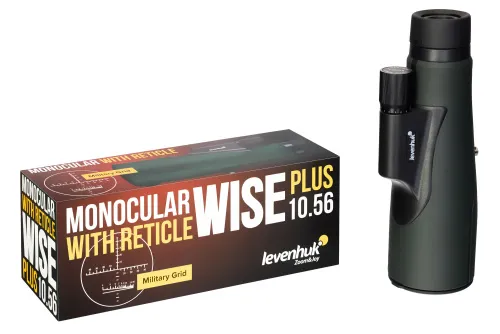фотография монокъл с решетка Levenhuk Wise PLUS 10x56,  4
