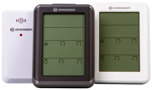 изображение часовник за термо- / хигрометър Bresser MyClimate, бял,  3