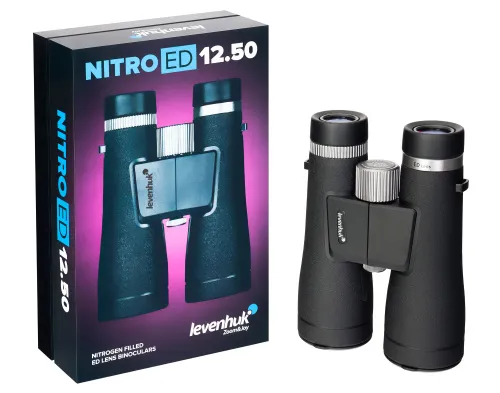 фотография бинокъл Levenhuk Nitro ED 12x50,  4