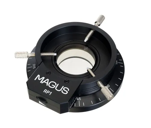 картинка ринг лампа с поляризатор MAGUS LED RP1,  2