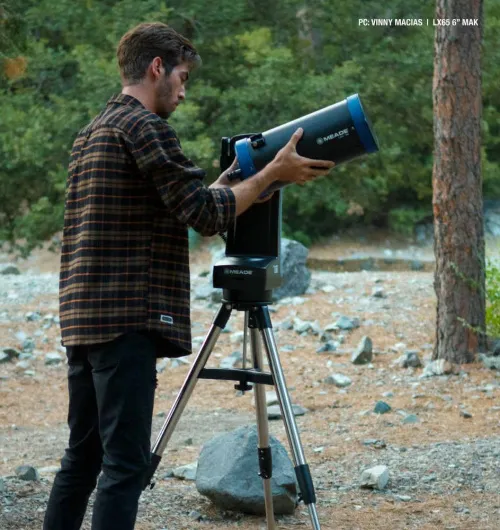 фотография телескоп Meade LX65 6" MAK,  8