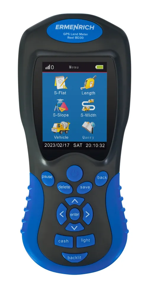 изображение уред за измерване на площ и дължина с GPS Ermenrich Reel BD30, син,  4