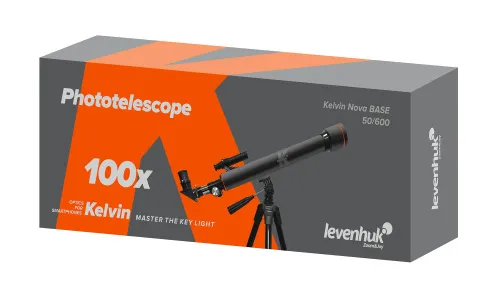 снимка фототелескоп Levenhuk Kelvin Nova BASE 50/600,  7