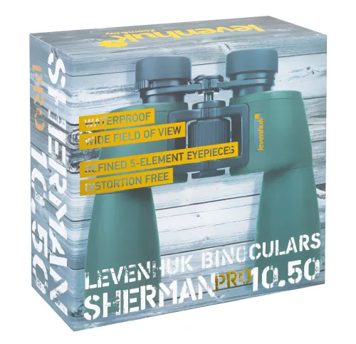 снимка бинокъл Levenhuk Sherman PRO 10x50,  13
