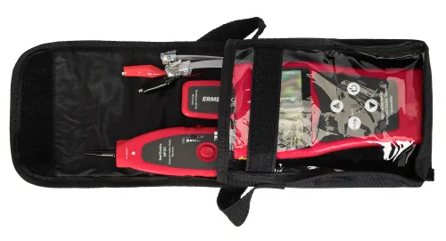 картинка тестер за мрежови кабели Ermenrich NetGeeks NP30,  2