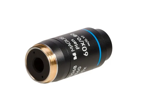 картина обектив MAGUS 60PL60 Plan 60х/0,80 ∞/0,17 H 60 mm,  4