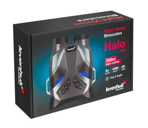 картинка цифров бинокъл за нощно виждане Levenhuk Halo 30XN,  11