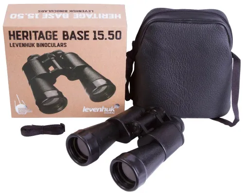 картина бинокъл Levenhuk Heritage BASE 15x50,  3