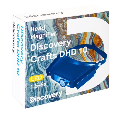 картинка лупа за глава Levenhuk Discovery Crafts DHD 10,  10