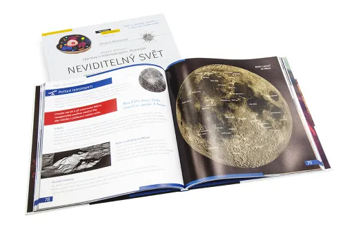 фотография познавателна книга „Космос. Микросвят“ (двутомно издание). С твърди корици,  4