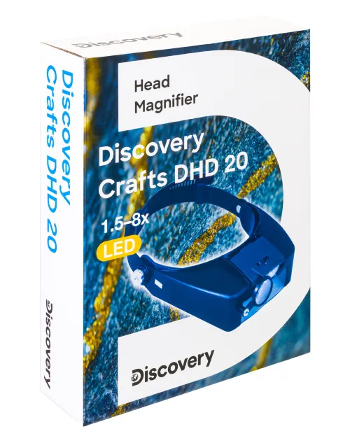 изображение лупа за глава Levenhuk Discovery Crafts DHD 20,  10