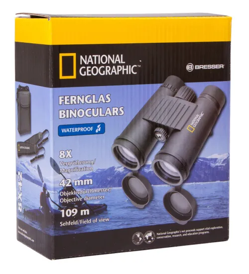 снимка бинокъл Bresser National Geographic 8x42 WP,  8