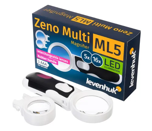 фотография лупа Levenhuk Zeno Multi ML5,  2