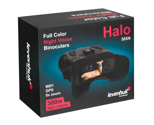 снимка цифров бинокъл за нощно виждане Levenhuk Halo 50XN GPS,  13