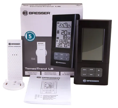 изображение метеорологична станция Bresser TemeoTrend LB RC,  2