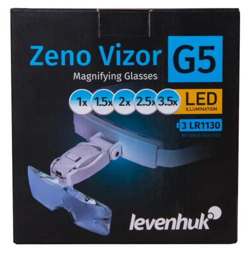 картина увеличителни очила Levenhuk Zeno Vizor G5,  12