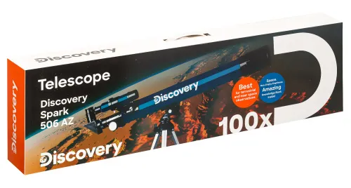 фотография телескоп Levenhuk Discovery Spark 506 AZ с книга,  14