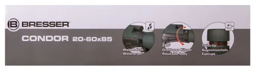 снимка зрителна тръба Bresser Condor 20–60x85,  18