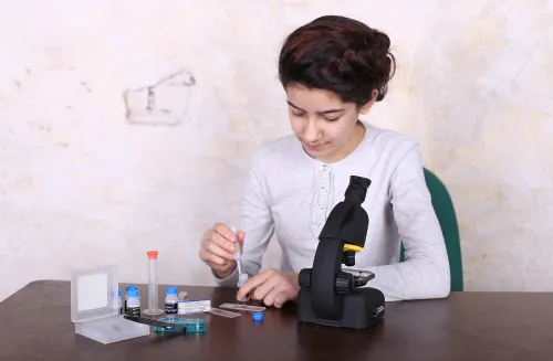 фотография микроскоп Bresser National Geographic 40–640x с адаптер за смартфон,  11