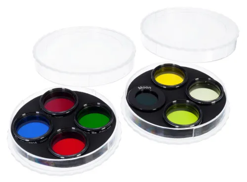 изображение комплект филтри Levenhuk F8 „Слънчева система“,  3