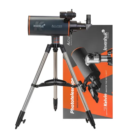 картина фототелескоп Levenhuk Kelvin MAK127 AZ GOTO Wi-Fi,  2