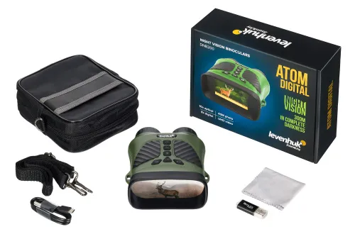 снимка бинокъл за нощно виждане Levenhuk Atom Digital DNB200,  2