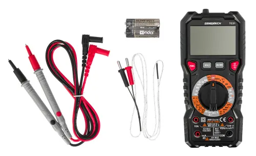 картинка цифров мултиметър Ermenrich Zing TC21,  6