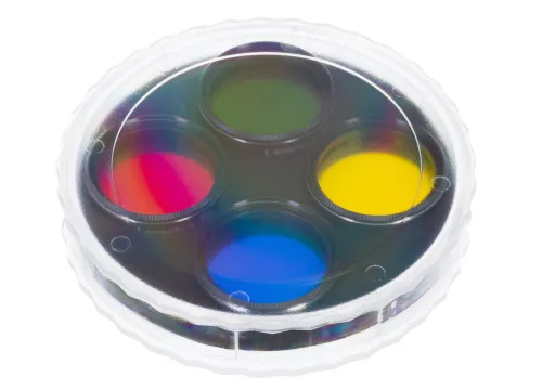 снимка комплект филтри Levenhuk F4 „Слънчева система“,  2