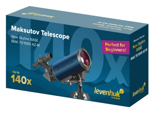 изображение телескоп Levenhuk New Skyline BASE МАК 70/1000 AZ-M ,  2
