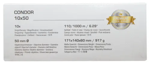 картинка бинокъл Bresser Condor UR 10x50,  15