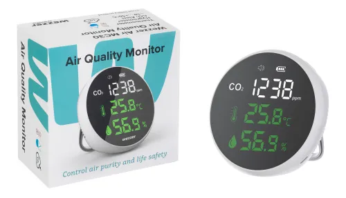 картинка монитор за качество на въздуха Levenhuk Wezzer Air MC30,  3