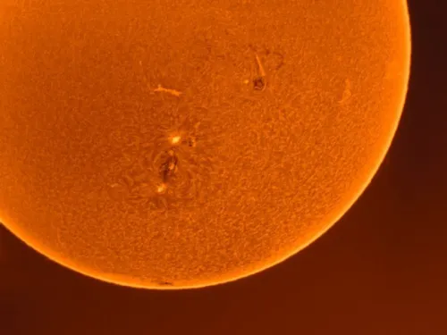 фотография соларен телескоп Coronado SolarMax III 70 mm със система RichView и BF10,  6