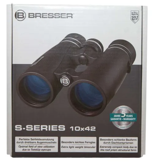 снимка бинокъл Bresser S-Series 10x42,  12