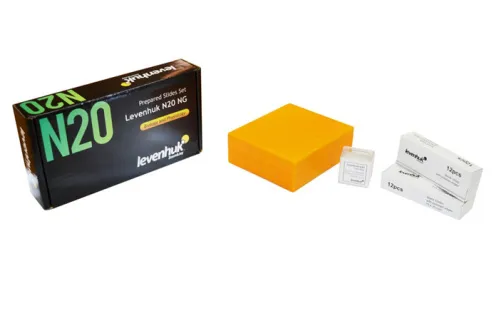 снимка комплект подготвени проби Levenhuk N20 NG,  6