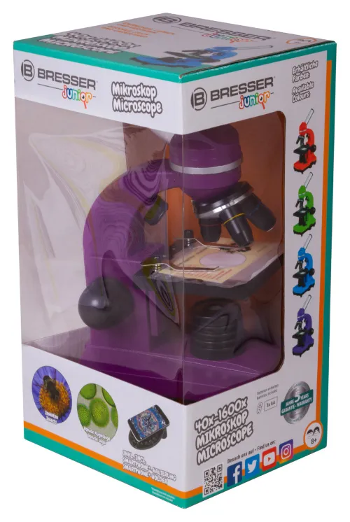снимка микроскоп Bresser Junior Biolux SEL 40–1600x,  11