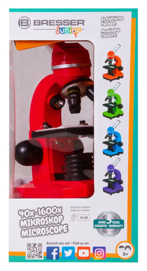 снимка микроскоп Bresser Junior Biolux SEL 40–1600x,  13
