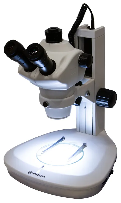 картина стереомикроскоп Bresser Science ETD-201 8x–50x Trino Zoom,  7