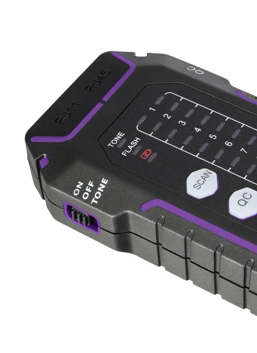 изображение тестер за мрежови кабели Ermenrich NetGeeks NP35,  9