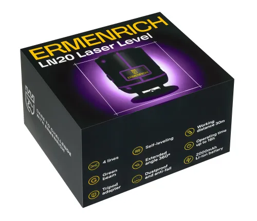 фотография лазерен нивелир Ermenrich PLUS LN20,  9