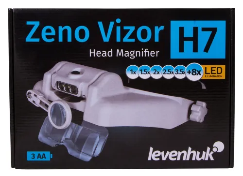 картинка лупа за глава Levenhuk Zeno Vizor H7,  13