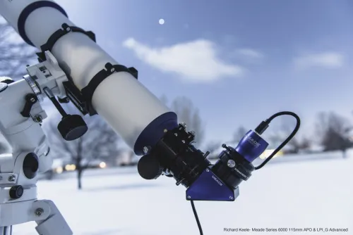 картина рефракторен телескоп Meade серия 6000 115 mm ED Triplet APO OTA,  13