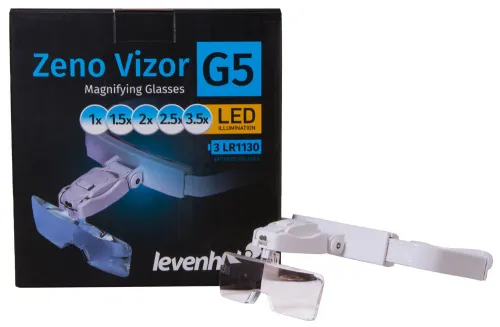картина увеличителни очила Levenhuk Zeno Vizor G5,  10