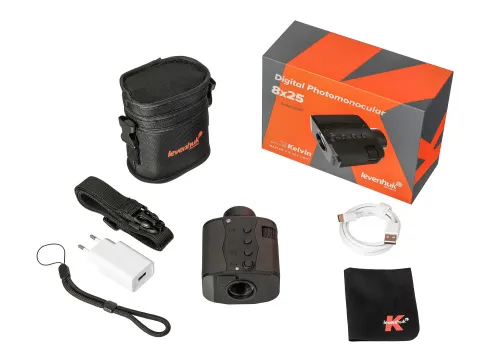 картина цифров фотомонокъл Levenhuk Kelvin Snap 8x25,  2