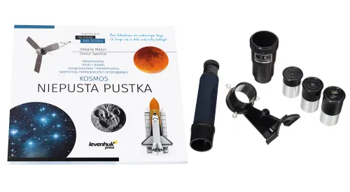 картинка телескоп Levenhuk Discovery Spark 767 AZ с книга,  3